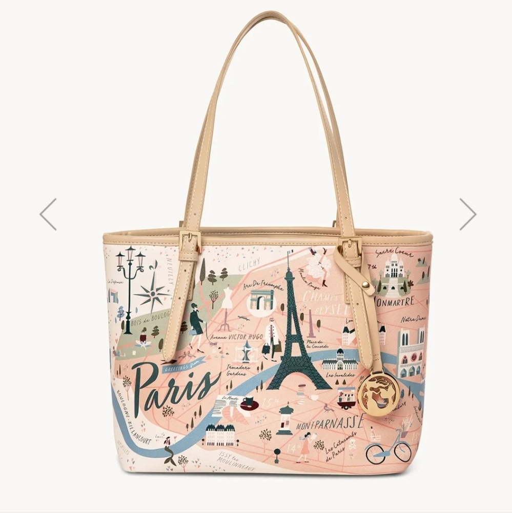 Spartina 449  tote shoulder bag Paris brand new with tags